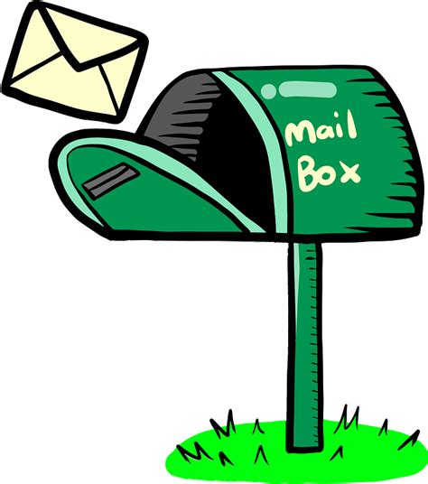 Mailbox Letter Clip Art