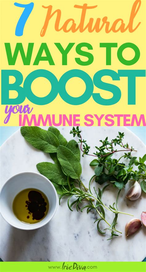 7 Ways To Boost Your Immune System
