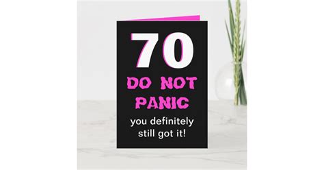 Funny 70th Birthday Card For Women Uk
