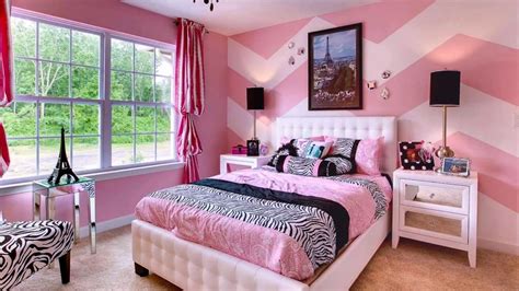 Nothing says girly like a pink bedroom with soft textures and shapes. Beautiful Teenage Girl Bedrooms, Design and Decoration ...