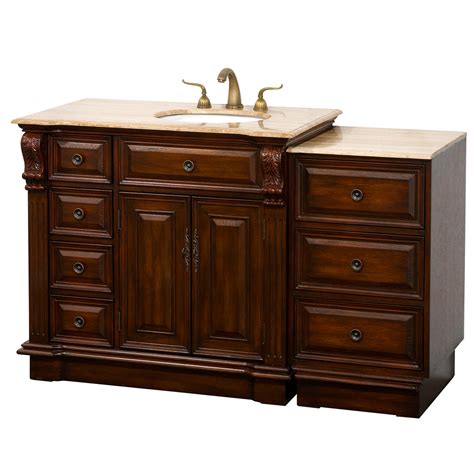 Vanities more than 60 inches. Nottingham 55" Traditional Single Bathroom Vanity with ...