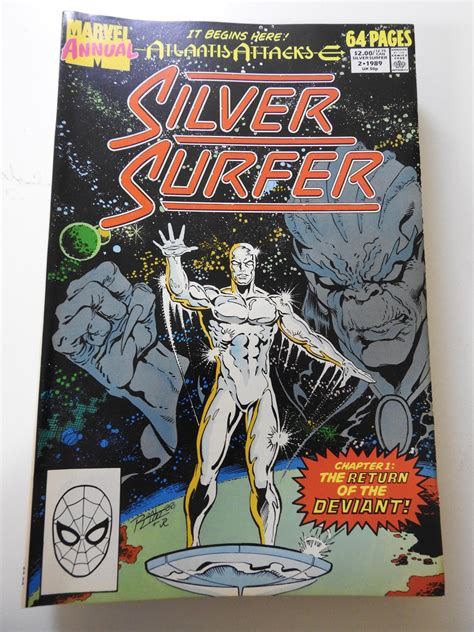 Silver Surfer Annual 2 1989 Comic Books Copper Age Marvel