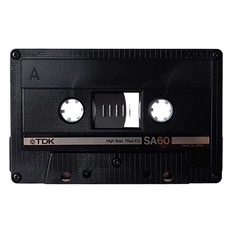 Tdk Sa60 80s Era Chrome Blank Audio Cassette Tapes Retro Style Media