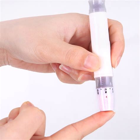 Cofoe Diabetic Testing Lancet Pen Blood Glucose Lancets Pen The Lancing