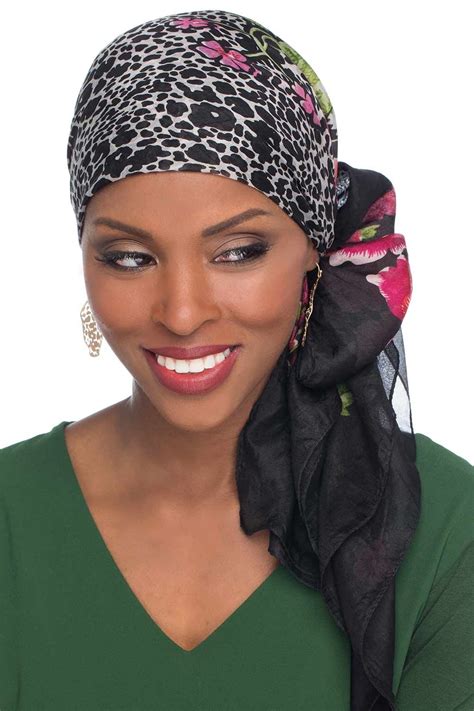 Corciova 35″ large women's satin square silk feeling hair scarf wrap headscarf navy floral flowers pattern. 100% Pure Silk Head Scarf | Silk Scarf for Hair