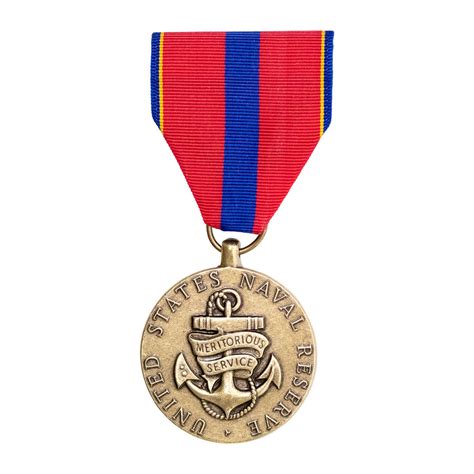 Usn Reserve Meritorious Service Full Size Medal Vanguard