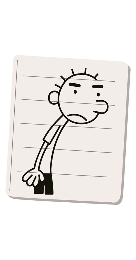 Diary Of A Wimpy Kid Rodrick Heffley Sticker Wimpy Kid Wimpy Kid