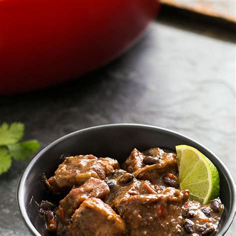 Santa Fe Pork And Black Bean Stew Recipe