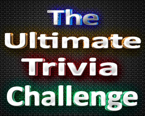 The Ultimate Trivia Challenge Langports
