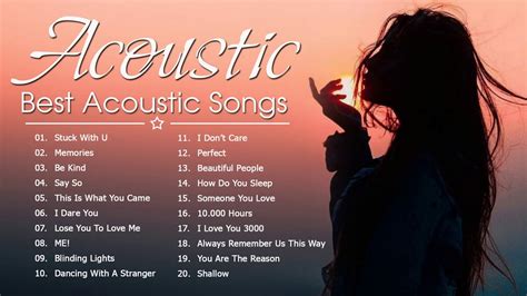 Acoustic Hits 2021 Greatest Acoustic Popular Collection Best Pop