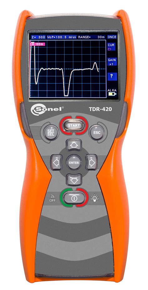 Sonel Tdr 420 Cable Fault Locator Pacific Test Equipment