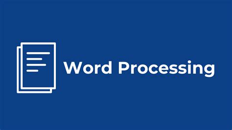 Getting Started With Word Processing Charlotte Mecklenburg Library