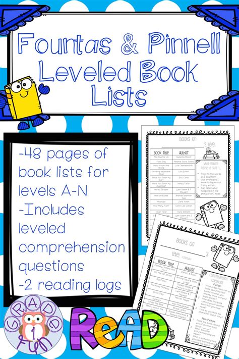 Leveled Book Lists With Comprehension Questions Guided Reading