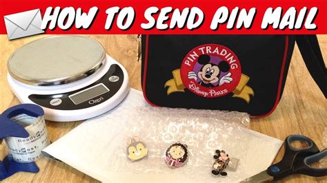 How To Package And Send Disney Pin Mail ️ Youtube