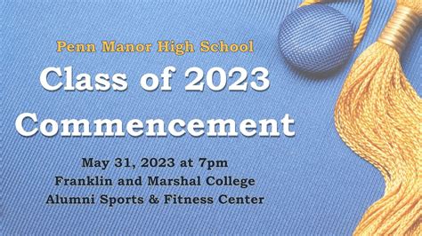 Class Of 2023 Commencement Youtube