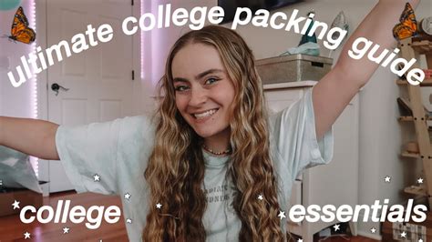 College Dorm Essentials 2021 Ultimate What To Bring To College Packing Guide Back To School