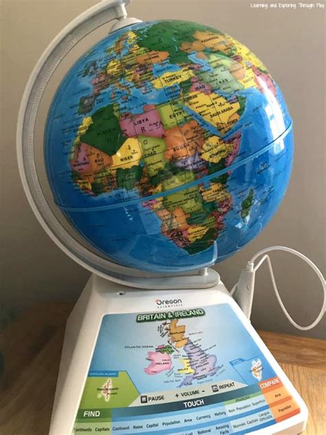 Learning And Exploring Through Play Oregon Scientific Smart Globe