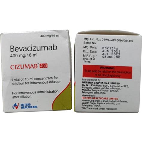 Hetero Healthcare Bevacizumab Injection At Rs 950 In Thane Id