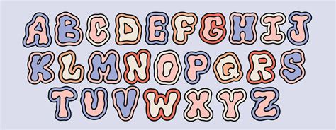 Girly Bubble Letter Fonts