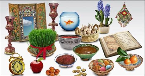 Haft Sin Table In Persian Nowruz Iran Destination Persian Travel Agency