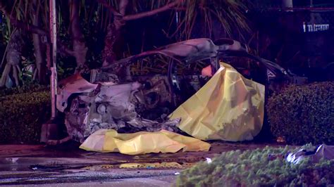 3 Dead After Car Crash In North Bay Village Police Identify Suspect On The Run Wsvn 7news