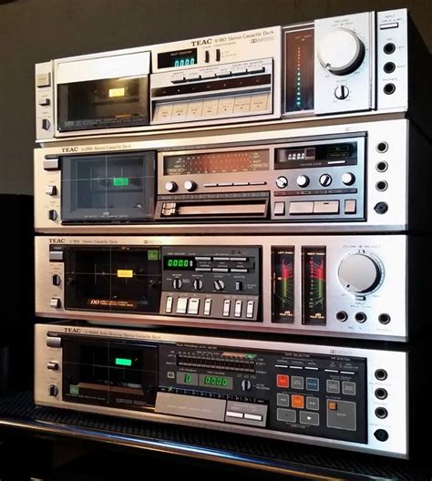 Early 80s Teac Tape Decks Vintage Electronics Hifi Audio Hifi