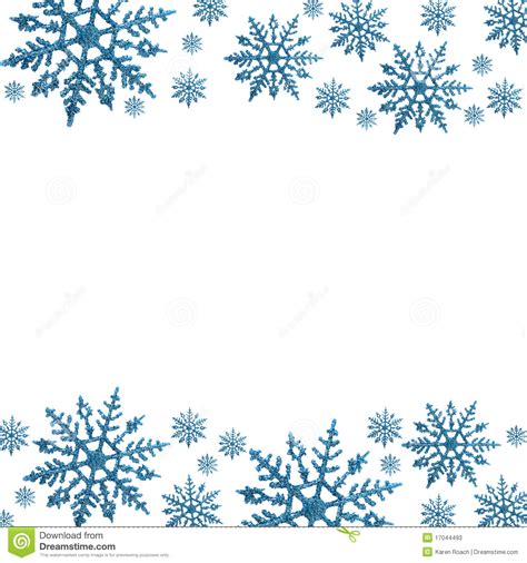 Snowflake Border Clipart Clipart Suggest