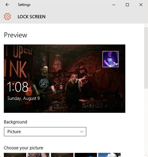 How To Show Your Picture At The Welcome Screen In Windows 10 Solved