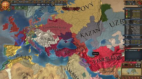 Byzantium in progress - 1570 : eu4