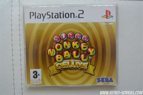 Ps2 Promo Super Monkey Ball Deluxe Jewel Cases Retro