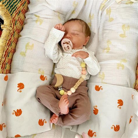 20 Silicone Vinyl Sleeping Reborn Newborn Baby Girls Doll Named Rose