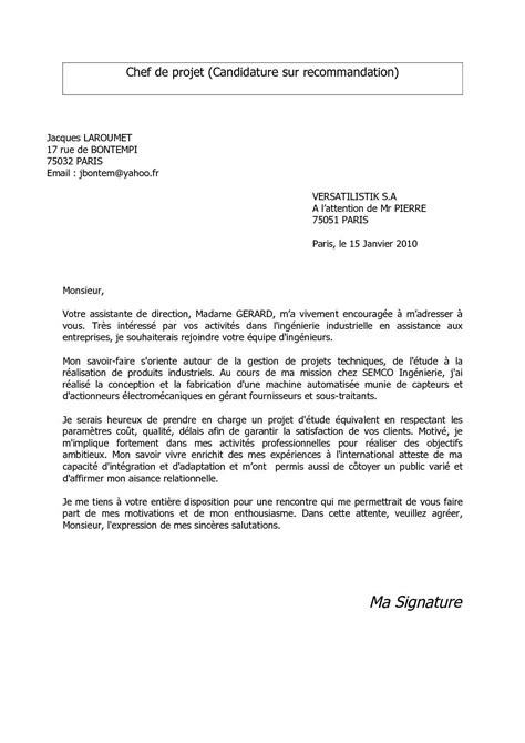 Calaméo - Lettre Motivation Cyber Orange - Chef de Projet