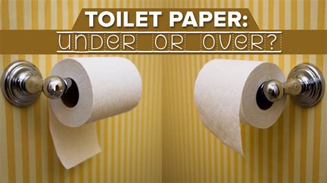 Toilet Paper Over Or Under Debate Resolved Via 1891 Patent