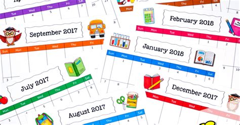 Grab Your Free School Year Calendar School Year Teacher