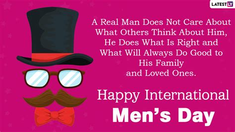 International Mens Day 2021 Wishes Whatsapp Status Images Sms And