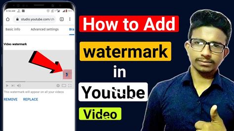 How To Add Watermark In Youtube Videos Youtube Branding Watermark In Youtube Video