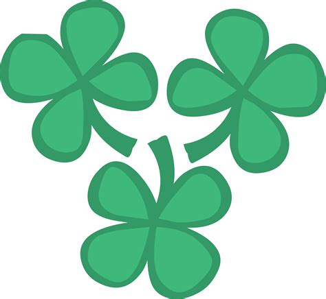 4 Leaf Clover Cut Outs Clipart Best