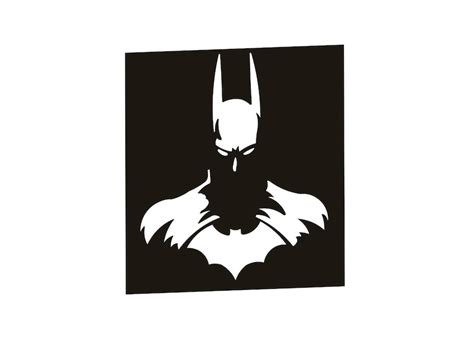 Batman 001 Dxf File Good For Cnc Plasma And Laser Cut Etsy
