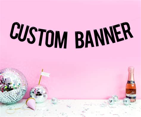 Custom Banner Personalised Banner Etsy