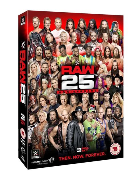 Full Content Listing For Raw Three Disc Dvd Set To Be Released In