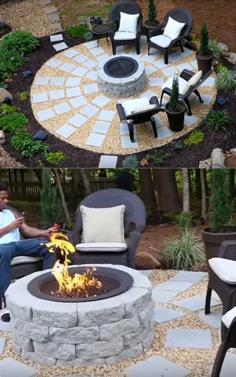 24 Best Outdoor Fire Pit Ideas To Diy Or Buy A Piece Of Rainbow