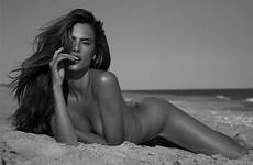 ambrosio alessandra nude beach sexy poses naked brazilian hot she sand lying back models brazil take secret made gold topless