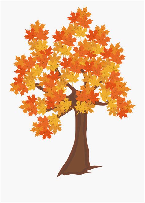 Fall Tree Clip Art Transparent Cartoon Free Cliparts