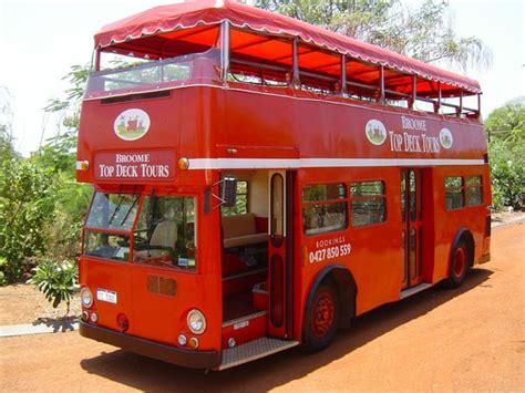 Top deck (plural top decks). Broome Top Deck Torus Double Decker bus - Picture of ...