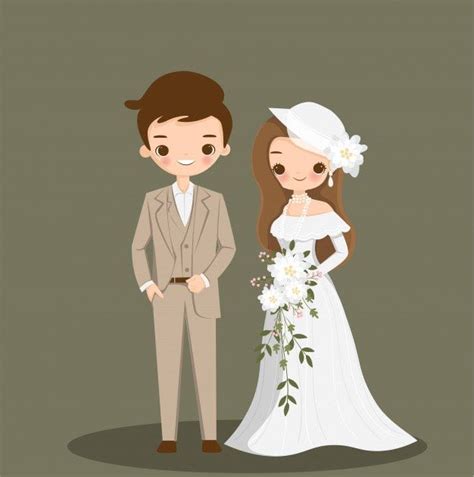 Gambar Kartun Pernikahan Lucu