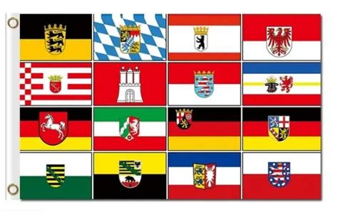 3x5 Flag Of 16 German States Bundeslnder Germany Flags In Flags
