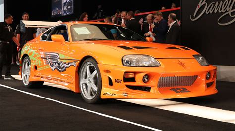 Toyota Supra From The Fast And The Furious Sells For Over 500000
