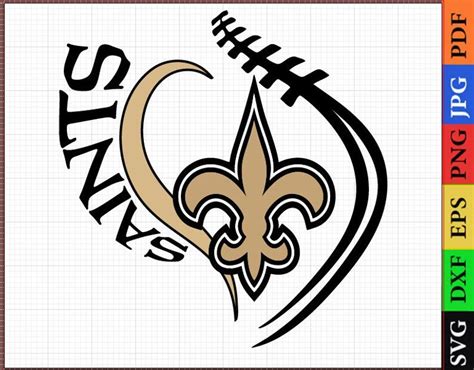 New Orleans Saints Logo Vector At Collection Of New