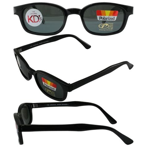 Original Kd S Biker Sunglasses With Polarized Smoke Lenses In 2021 Biker Sunglasses