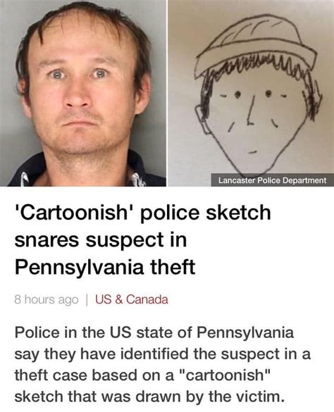 The Best Police Sketch Ever 600x800 Rfunny